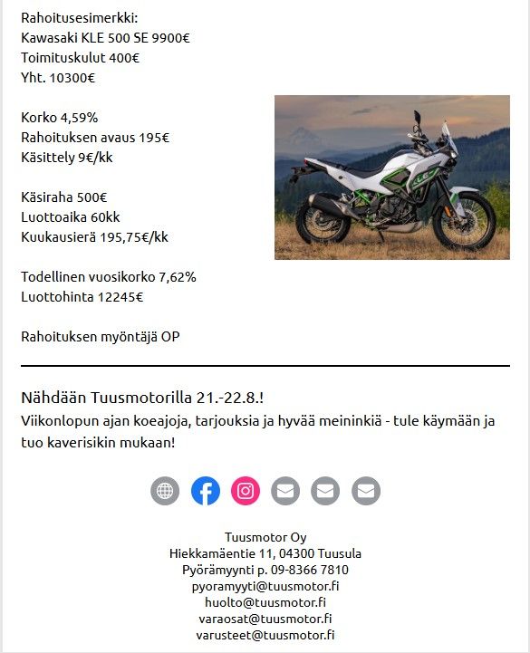 Odoo • Teksti ja kuva